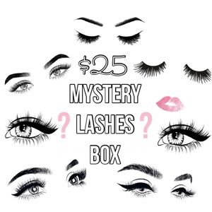 MYSTERY LASH BOX! ♡ LASH BAR ♡-3D faux Mink Lashes